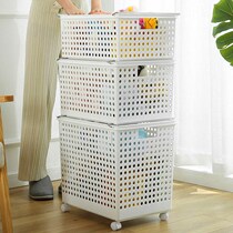 Household large dirty clothes storage basket plastic dirty clothes basket dirty clothes basket clothes frame toy storage basket bucket basket basket Lou