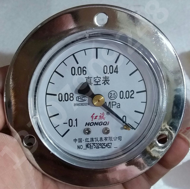 Y-60ZT Hongqi axial edge gauge 60 surface axial pressure gauge has authorized and one punish for falsehood is ten