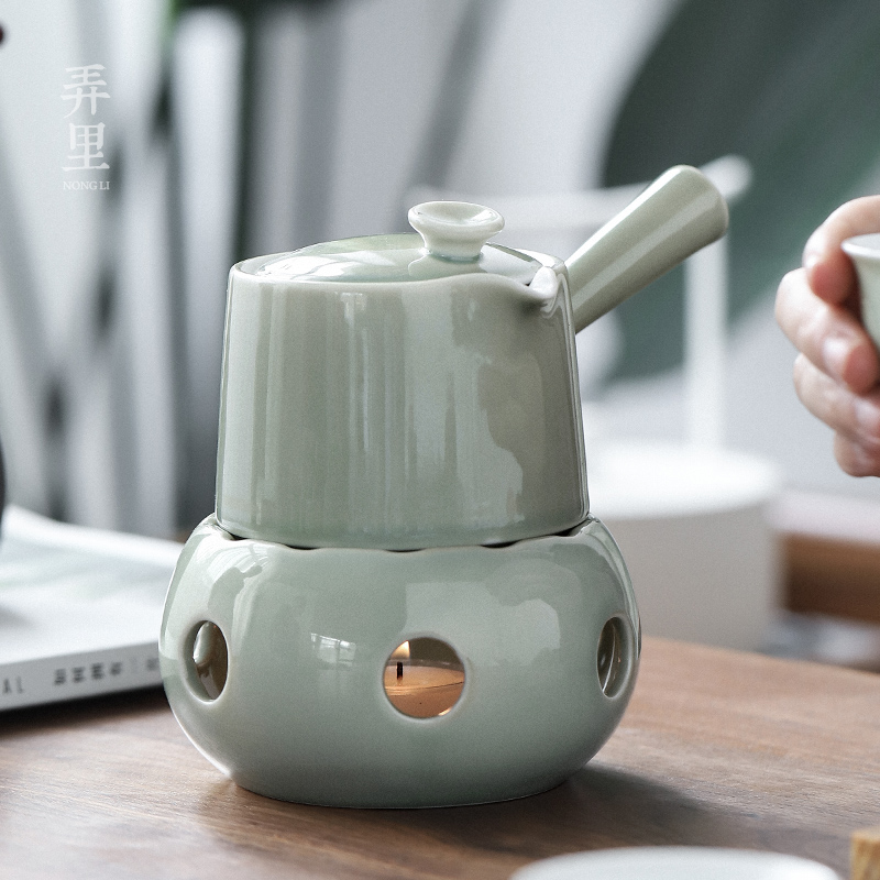 The Get | Japanese black ash temperature in the tea stove teapot small warm tea based warm boiled tea stove tea tea boiled tea ware ceramics