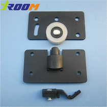 Yi Long Moving Door Wheel Sliding Door Wheel Wardrobe Wheel Stainless Steel Travel Door Wheel L-886 (Included)