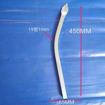 Square tube tip Curved tip Single tip Wrought iron fence accessories Wall anti-climbing square tube gun head fence tip Fence tip