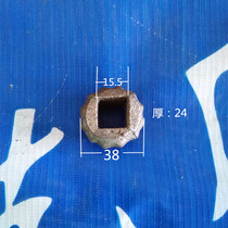 Wrought iron fence accessories Perforated joint Square hole joint Lantern joint Watermelon joint Welded joint 16 joint