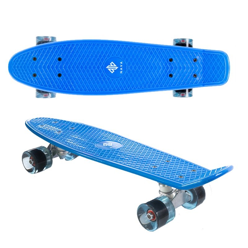 nava滑板小鱼板专业板初学者代步成人儿童青少年男女生迷你香蕉板