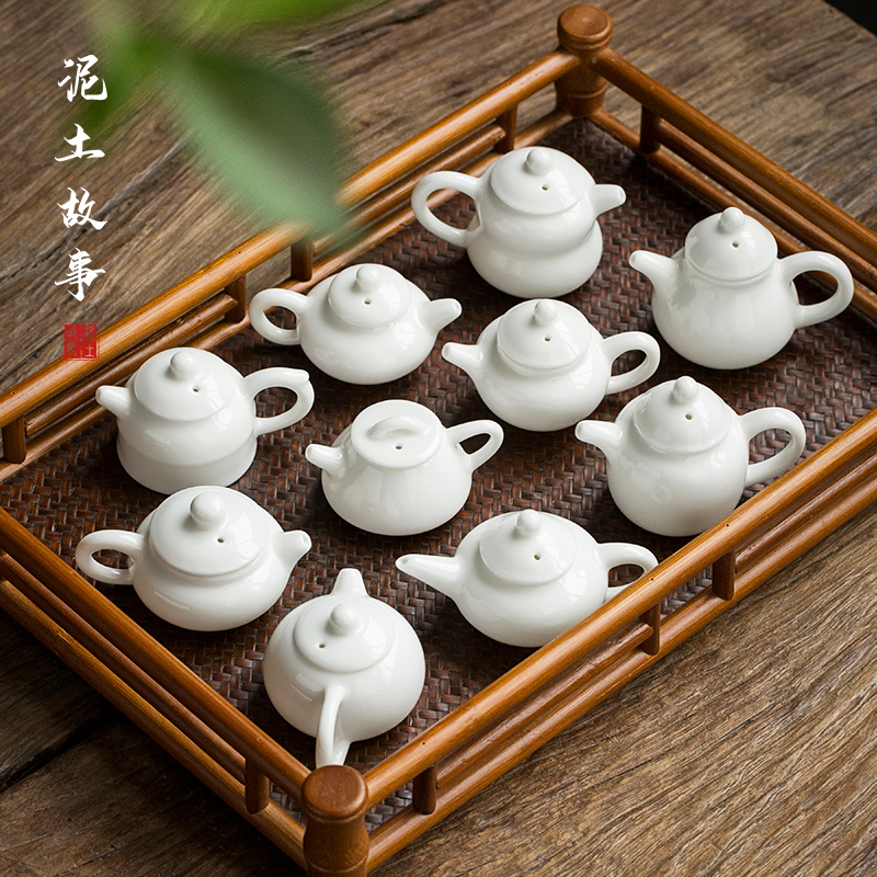 The Mini suet okho tea pet checking ceramic creative tea furnishing articles pocket play kung fu tea tea tea