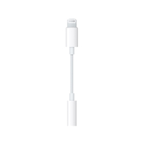 Apple original headphone adapter iphone12 13pro max mobile phone flat head turning round lightning turns 3 5mm audio converter line sound card live U