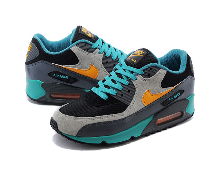 air max 90 winter prm 黑灰绿 男款气垫跑鞋