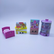 Genuine Casual Goods Surprise Small Genie Food Scene Toy Supermarket Accessories Scene Childrens Home Toys