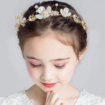 Childrens head decorated flower ring girl hair with little girl birthday head flower ornaments Korean version of the Flowers Performance Hair Stirrup