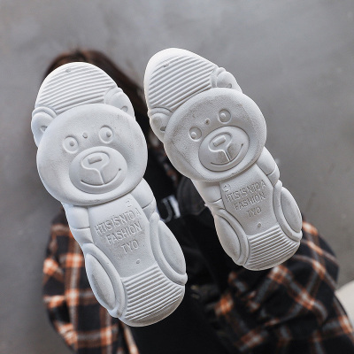 ins超火小熊运动老爹鞋
