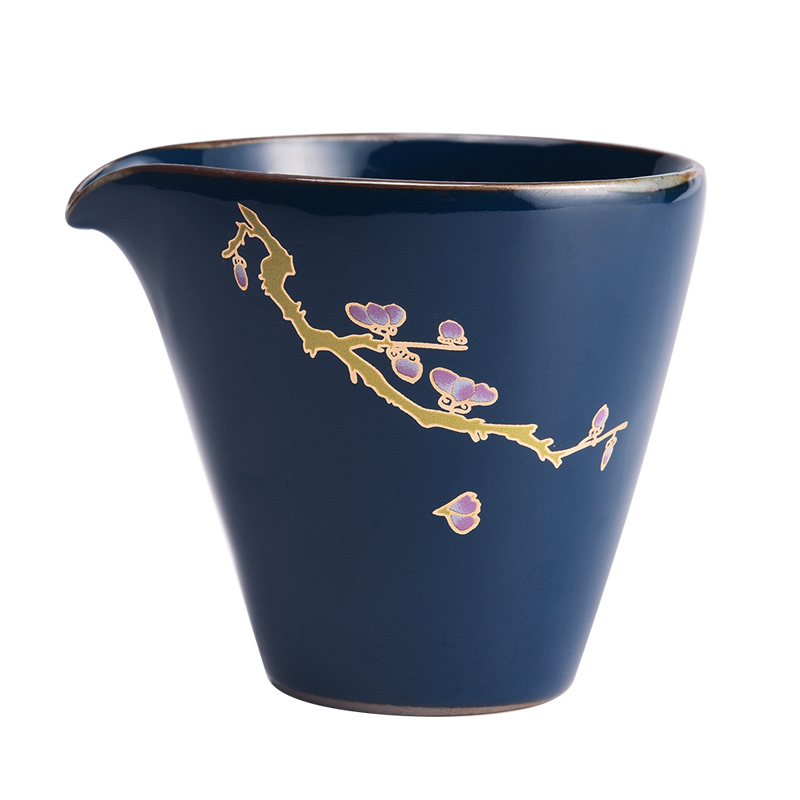 "Precious little ji blue household ceramics fair keller points to the machine manual kung fu tea tea set and a cup of hot sea and a cup of tea
