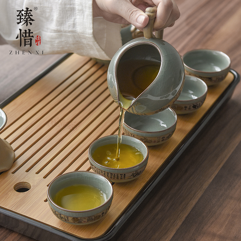Become precious little lie longge up ceramic kung fu tea tea set domestic cup sample tea cup, cup small bowl master CPU
