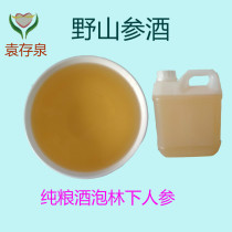 Wild Ginseng Wine Forest Under the wine Wine Preserving Wine Wild Ginseng Wine long white Mountain Old Lin Lower ginseng Nourishing Wine Pure Grain and Wine Bubble