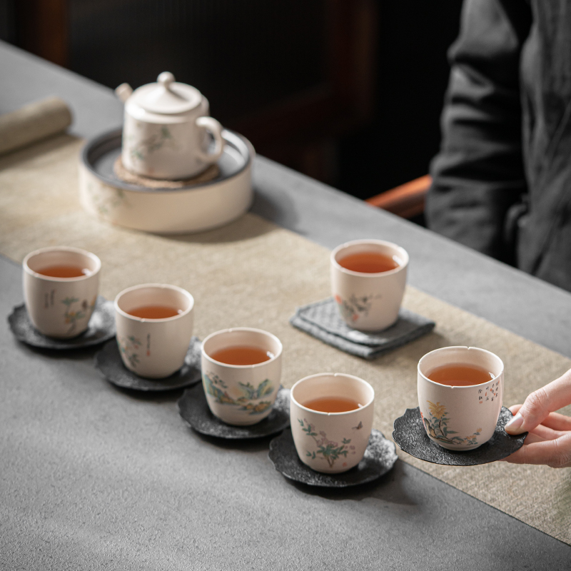 The Self - "appropriate content master cup tea set from jingdezhen sample tea cup set small cup home 6 cups