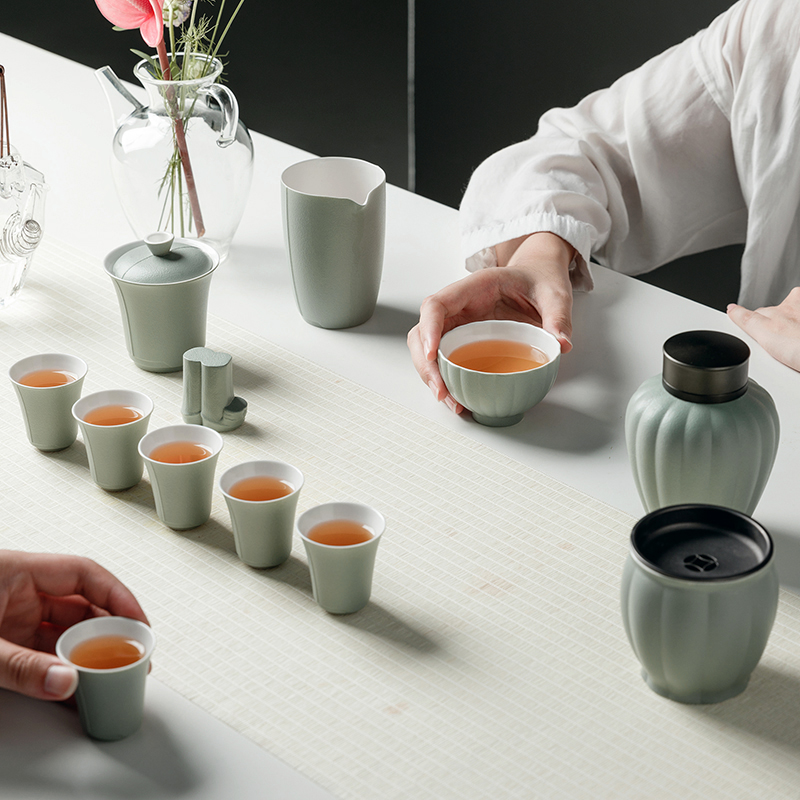 The Self - "appropriate content caddy fixings Japanese POTS sealed jar store receives contracted modern ceramic pot storage tanks