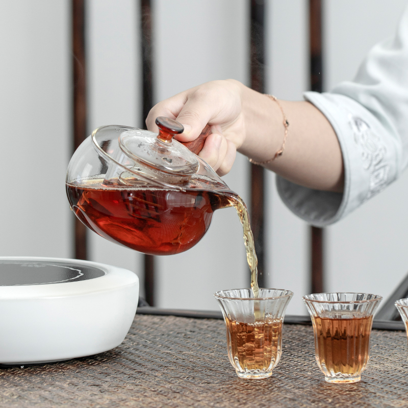 The Self - "appropriate content side boil boiling kettle electric TaoLu tea tea glass web celebrity home small white tea pu - erh tea