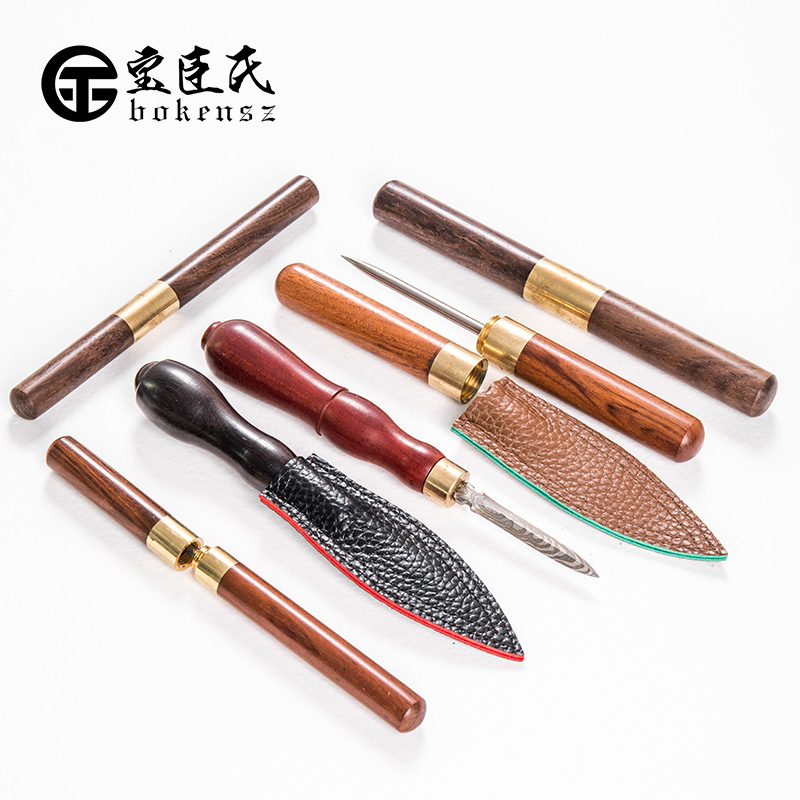 Treasure minister 's puer tea ebony hua limu tea, black tea stainless steel knife knife cone ChaZhen tea tea accessories