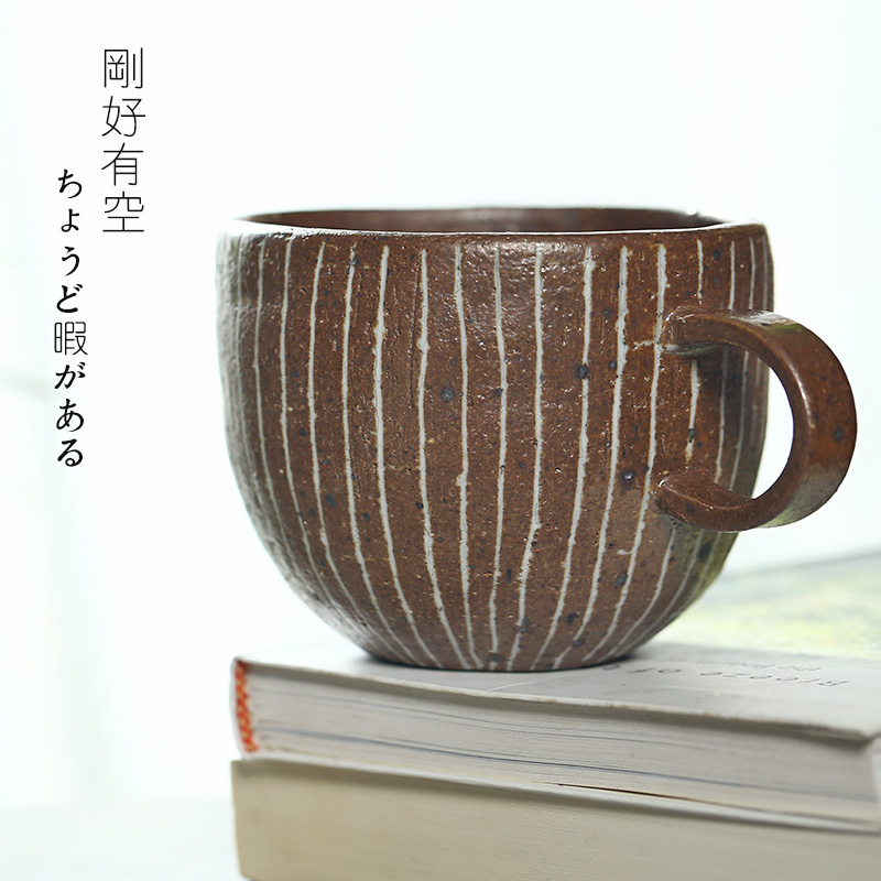 Jingdezhen ceramic mugs home office tea ultimately responds cup milk cup simple breakfast cup of coffee cup