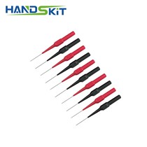 Ultrafine 0-7mm coarse probe Wanuse table pen flexible 5 red 5 black maintenance test piercing wire table stick back pin