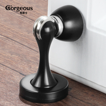 Gojazz door suction toilet anti-crash wall suction door stopper new suction door Muted door touch door lock matching multicolor