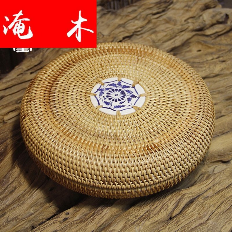 Submerged wood selection in the fall of the cane ceramics single cake box of puer tea packaging gift boxes receive a case size