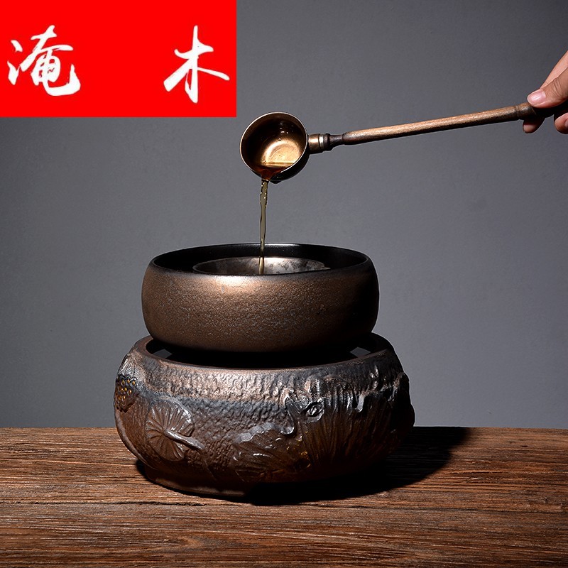 Submerged wood sho ten boiled tea ware ceramic company - thermal TaoLu boiling tea stove tea set coarse pottery modern black tea warm the teapot