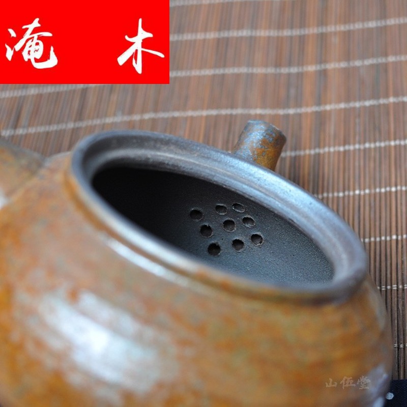 Submerged wood meters word alcohol boiled tea stove coarse ceramic tea set kung fu tea taking imitation to burn video to buy pot furnace base