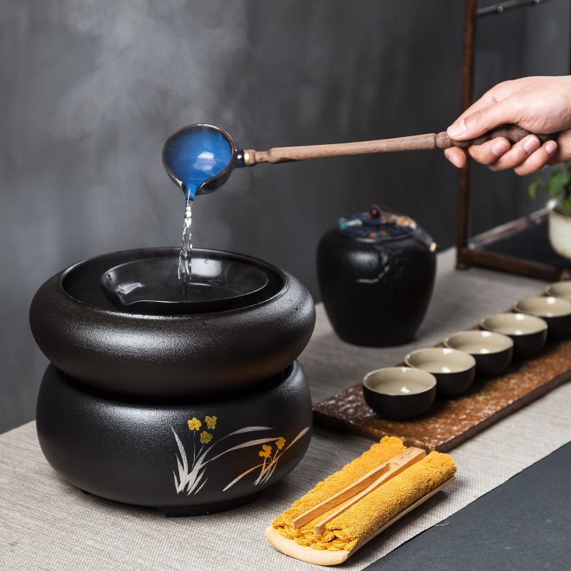 NiuRen ceramic cooked this bowl is black tea pu - erh tea kungfu tea set home burn boiling kettle electric power TaoLu tea stove