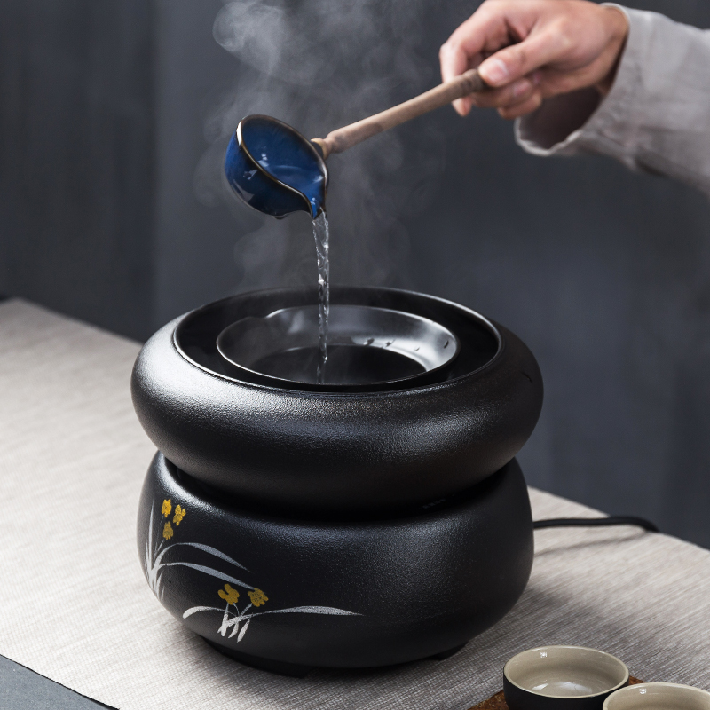 NiuRen ceramic cooked this bowl is black tea pu - erh tea kungfu tea set home burn boiling kettle electric power TaoLu tea stove