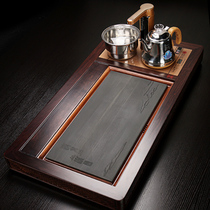 Niu Ren Household Office Wu Jinshi Fully Automatic Induction Cookware Black Sandalwood Tea Tray Tea Table Tea Sea Whole Qigfu Tea Furniture