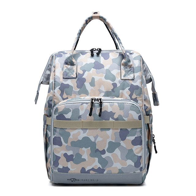 Mummy bag 2019 new fashion female mother bag out shoulder portable light multifunctional large capacity baby bag Mummy bag 2019 new fashion female mother bag out shoulder portable light multifunctional large capacity baby bag