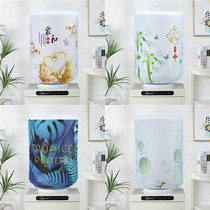Pastoral fabric water dispenser cover dust cover Korean cartoon modern water dispenser cover Household water dispenser bucket cover