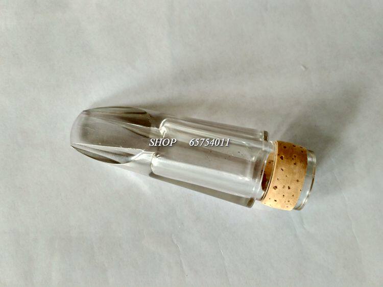 促销降b单簧管黑管笛头水晶透明4c笛头嘴子吹嘴树脂笛头黑管配件