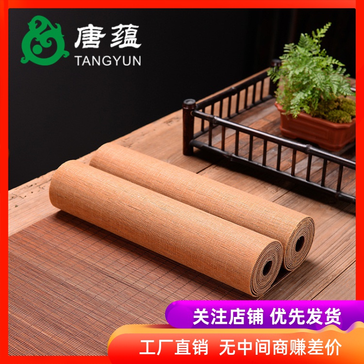 Tea accessories cloth mat mat table flag Tea Tea cloth household cloth banner zen Tea kettle as table mat