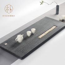 Park Hao Wujin Stone Tea Plate Large Drainage Household Stone Tea Table Modern Creative Simple Personality Tea Tea