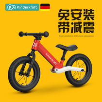 Balance car childrens footless shock absorption baby bike 1-3 years old 2 years old 6 years old sliding car childrens slip car