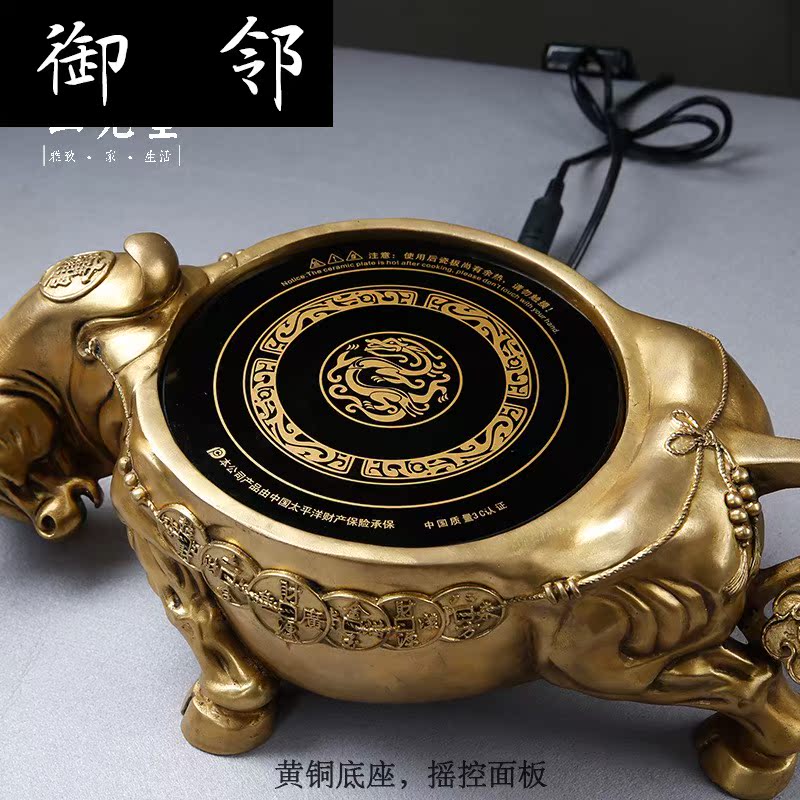 Iron pot of electric TaoLu suit uncoated boiled tea teapot checking silver pot of precision casting copper furnace water heating furnace