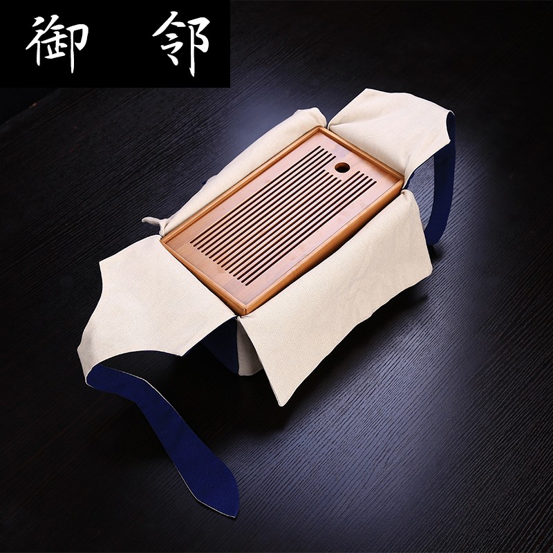 Tea boxes Tea tray was set box simple saucer bamboo kung fu Tea set hotel rooms large indoor products