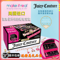 Make It Real Child Bracelet Jewelry Designer Girl Handmade DIY Hundreds Treasure Chest of Beads Toys