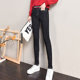 New spring jeans female high waist new trousers elastic waist denim trousers pencil pants loose feet long pants New spring jeans female high waist new trousers elastic waist denim trousers pencil pants loose feet long pants