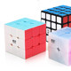 Qiyi Rubik's Cube Level 3 32445 Magnet Competition Special Block Educational Toy Sticker Children's Cube ຂອງແທ້