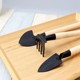 Aike home gardening tool set mini three-piece small shovel gardening flowering tool flower shovel rake spade Aike home gardening tool set mini three-piece small shovel gardening flowering tool flower shovel rake spade
