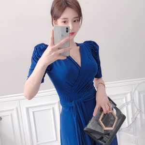 Summer new style Korean style elegant slim Jumpsuit wide leg pants