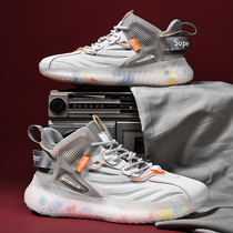 Mens shoes summer breathable 2021 new shoes mens trendy shoes Putian mens sports running net shoes