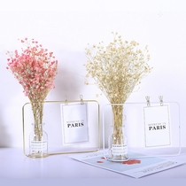 Nordic style decorative ornaments ins Wind iron art simple desktop small furnishings creative living room dried flower arrangement vase