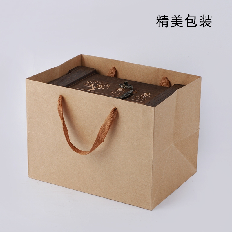 Tea box packing box aneroid wooden box, solid wood Tea loose Tea, black Tea box pu 'er Tea box general packaging