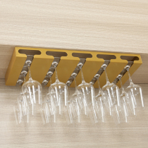 Eurostyle Red Wine Glass Shelf Home Converse Hanging Wine Rack Living-room Red Wine Glass Containing Rack Restaurant Hanging High-footed Cup holder