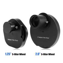 5-piece 1 25 inch 2 inch Manual filter Wheel Astronomical Telescope Accessories Eyepiece Full Metal Telescope Accessories