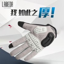 GUB Spring Autumn Season Bike Riding Gloves Men And Women Mountain Road Bike Full Finger Damping Silicone Gloves Bike