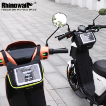 Rhino Vespa Motorcycle Pedal Electric Car Front Bag Multifunction Mobile Phone Navigation Touch Waterproof Front Hanging Bag