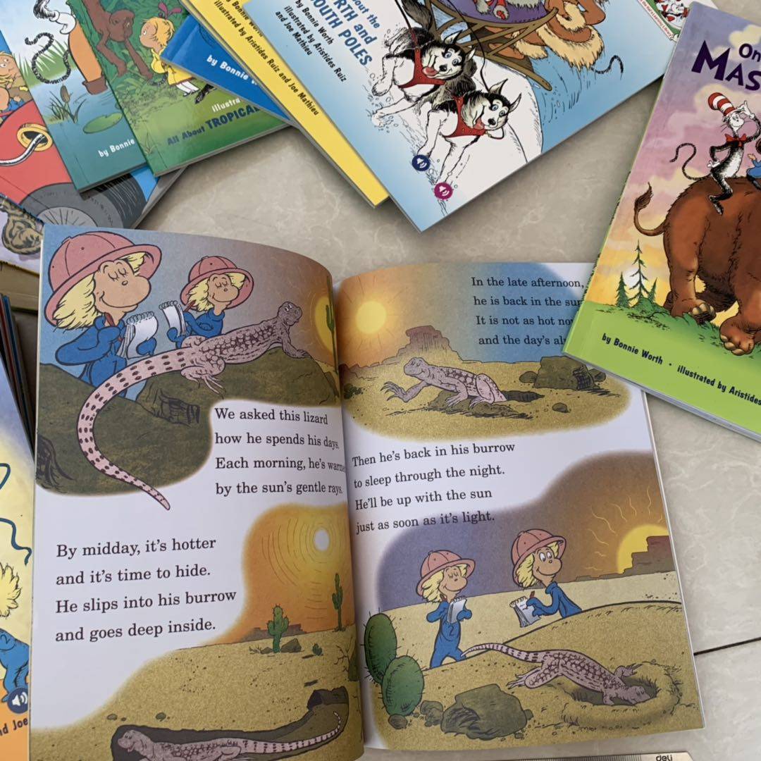 点读版 苏斯博士科普系列绘本 dr seuss 33册平装儿童英语 赠音频